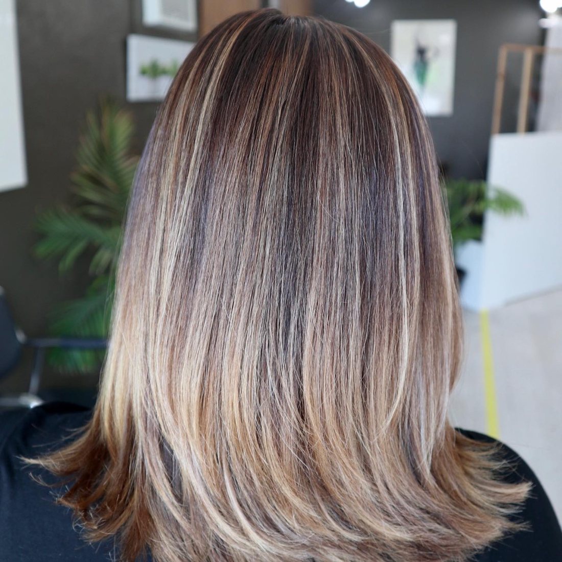 Balayage cendré