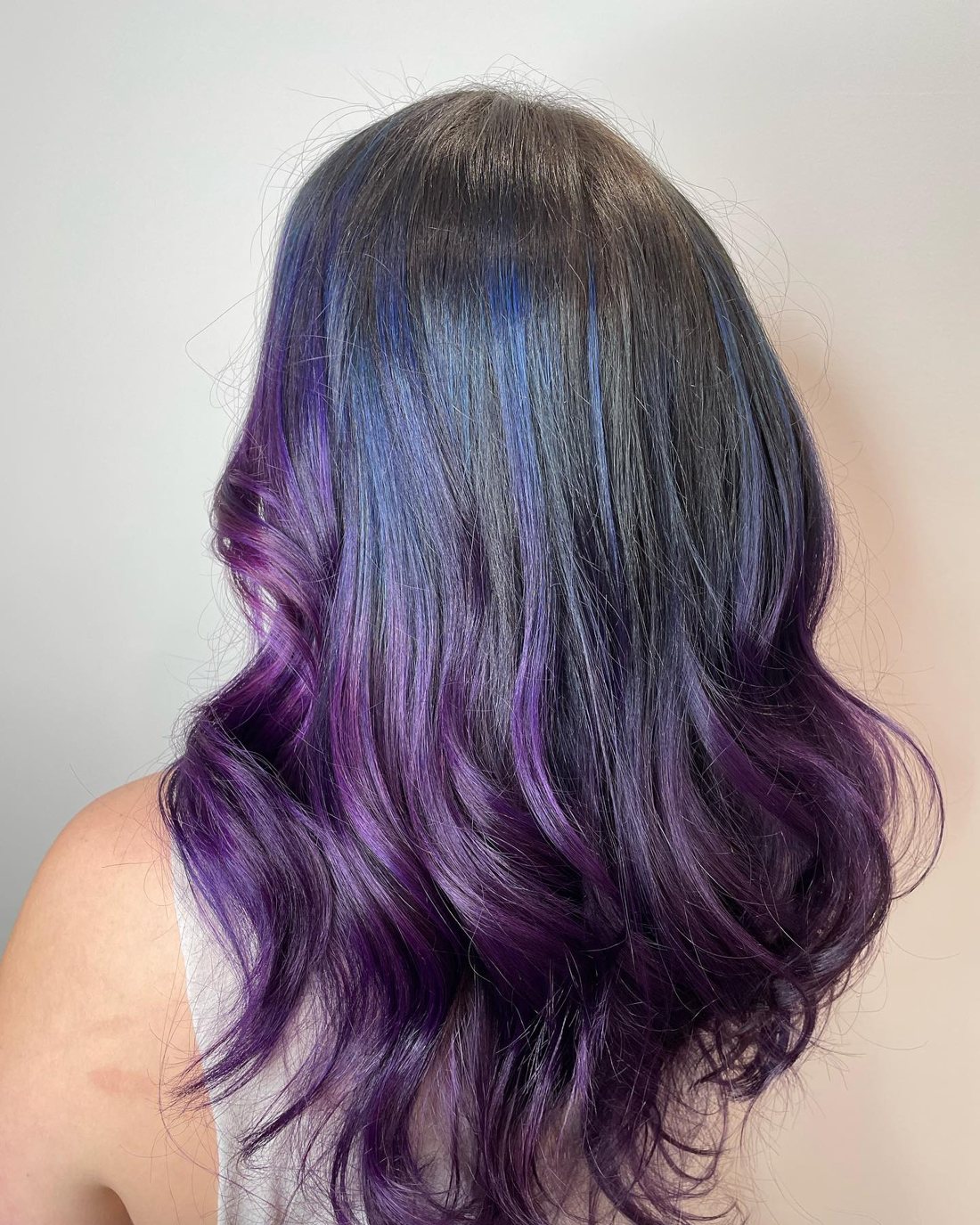 Coloration flash aux teintes vives